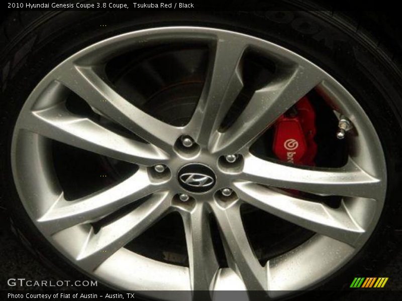 Tsukuba Red / Black 2010 Hyundai Genesis Coupe 3.8 Coupe