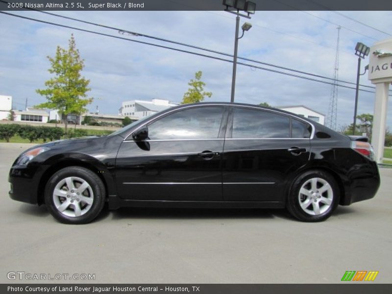 Super Black / Blond 2008 Nissan Altima 2.5 SL
