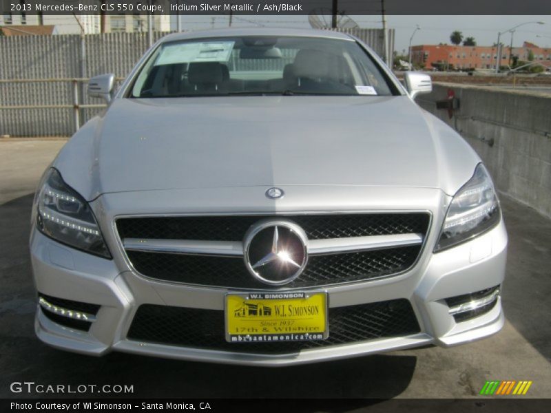 Iridium Silver Metallic / Ash/Black 2013 Mercedes-Benz CLS 550 Coupe