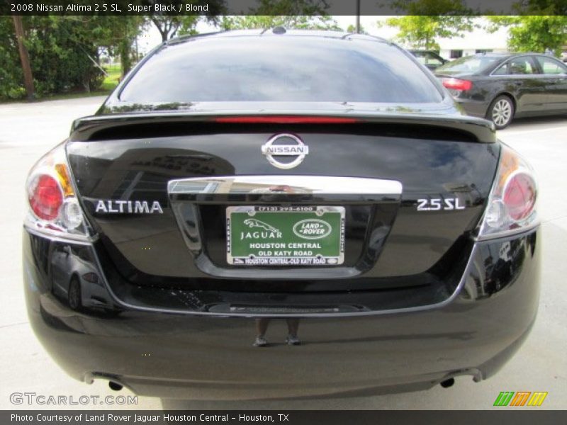 Super Black / Blond 2008 Nissan Altima 2.5 SL