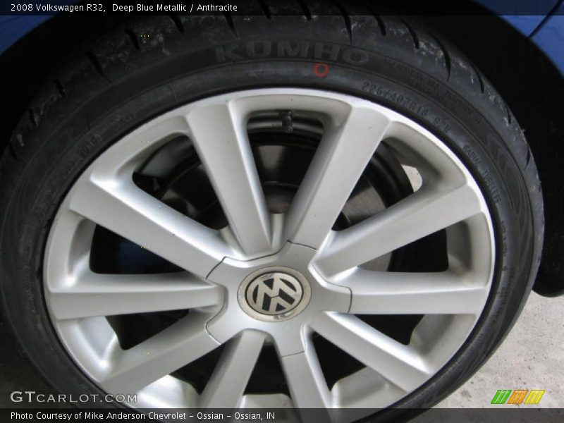 Deep Blue Metallic / Anthracite 2008 Volkswagen R32