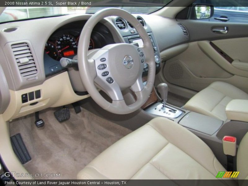 Super Black / Blond 2008 Nissan Altima 2.5 SL