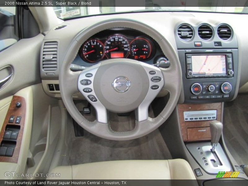 Super Black / Blond 2008 Nissan Altima 2.5 SL