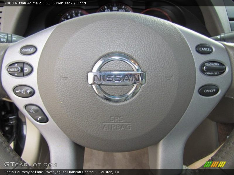 Super Black / Blond 2008 Nissan Altima 2.5 SL