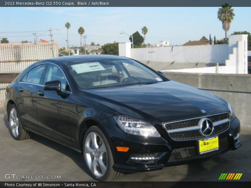 Black / Ash/Black 2013 Mercedes-Benz CLS 550 Coupe
