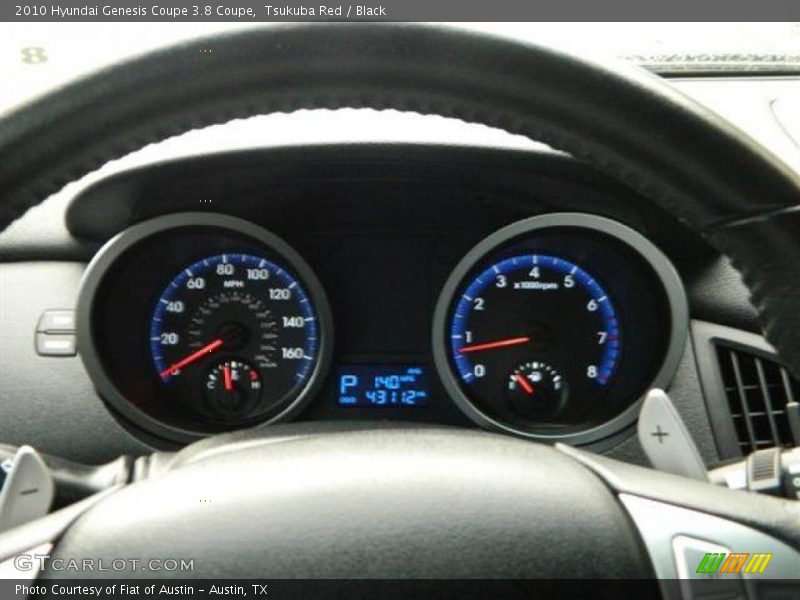 Tsukuba Red / Black 2010 Hyundai Genesis Coupe 3.8 Coupe