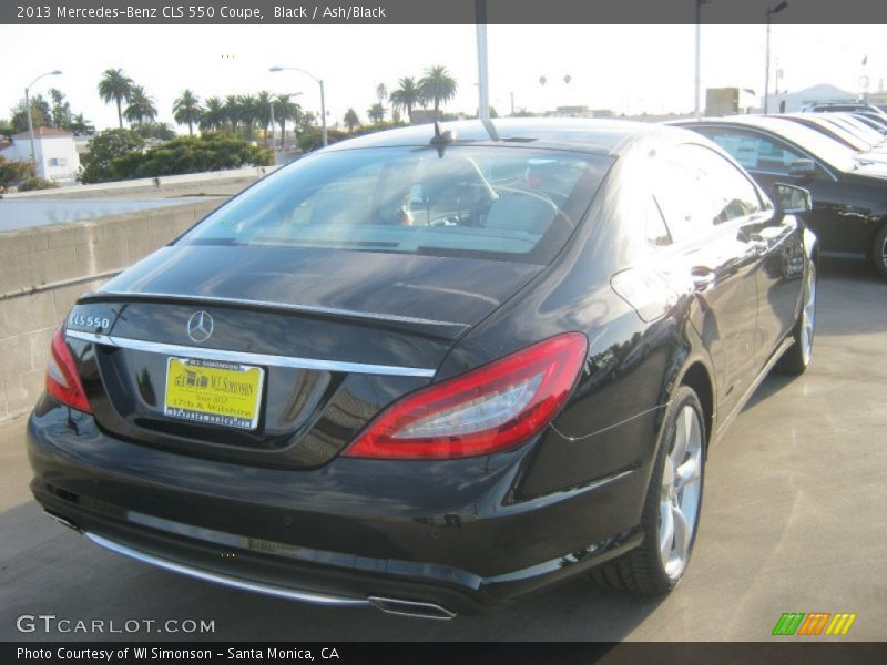 Black / Ash/Black 2013 Mercedes-Benz CLS 550 Coupe