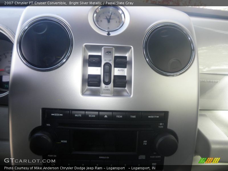 Bright Silver Metallic / Pastel Slate Gray 2007 Chrysler PT Cruiser Convertible