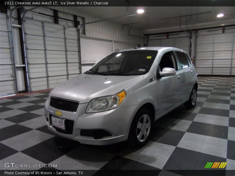 Ice Silver Metallic / Charcoal 2011 Chevrolet Aveo Aveo5 LT