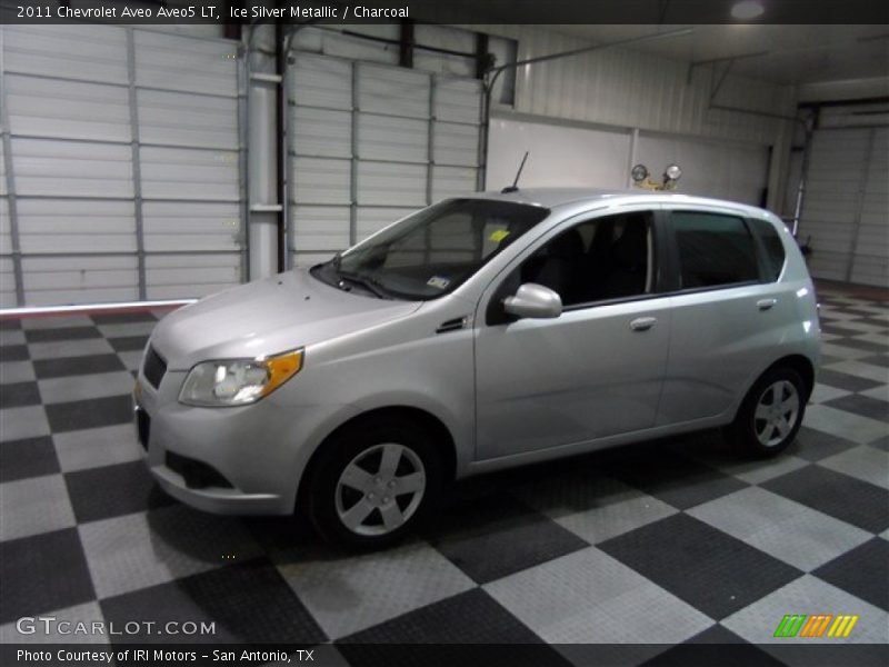 Ice Silver Metallic / Charcoal 2011 Chevrolet Aveo Aveo5 LT