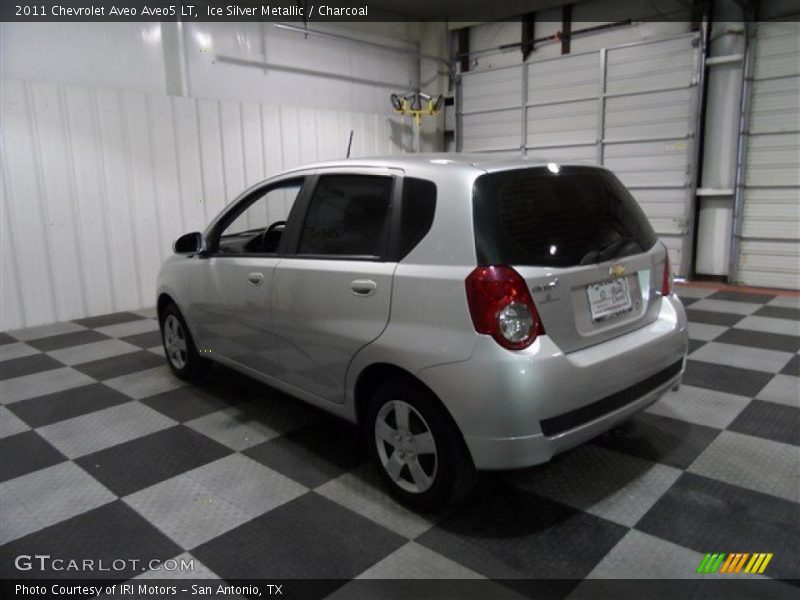 Ice Silver Metallic / Charcoal 2011 Chevrolet Aveo Aveo5 LT
