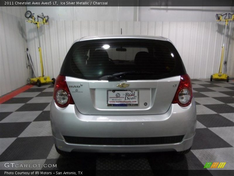 Ice Silver Metallic / Charcoal 2011 Chevrolet Aveo Aveo5 LT