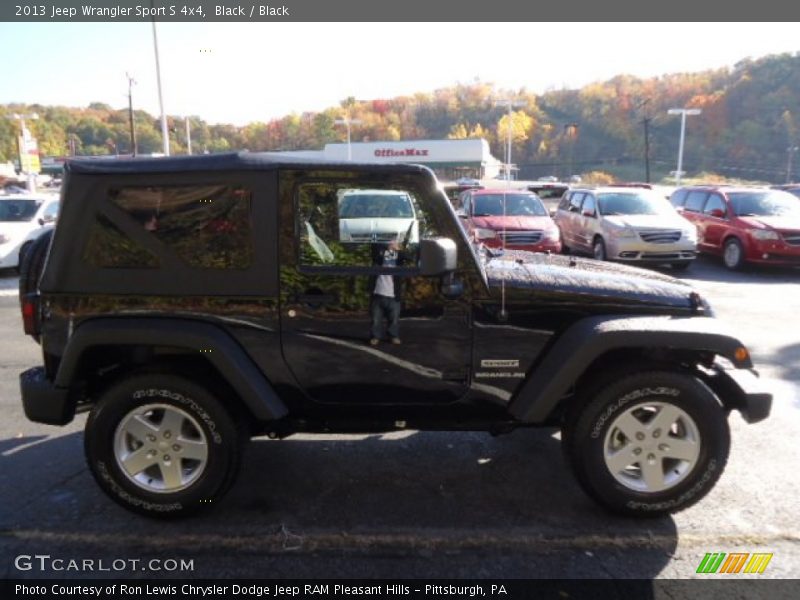 Black / Black 2013 Jeep Wrangler Sport S 4x4