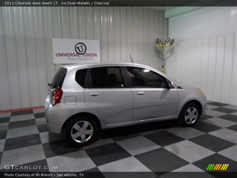 Ice Silver Metallic / Charcoal 2011 Chevrolet Aveo Aveo5 LT