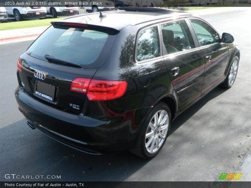 Brilliant Black / Black 2010 Audi A3 2.0 TFSI quattro