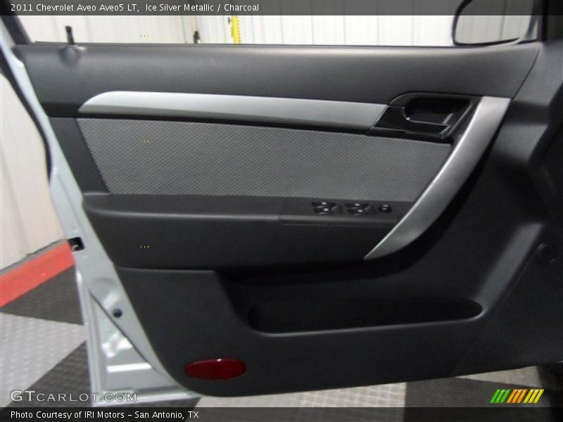 Ice Silver Metallic / Charcoal 2011 Chevrolet Aveo Aveo5 LT