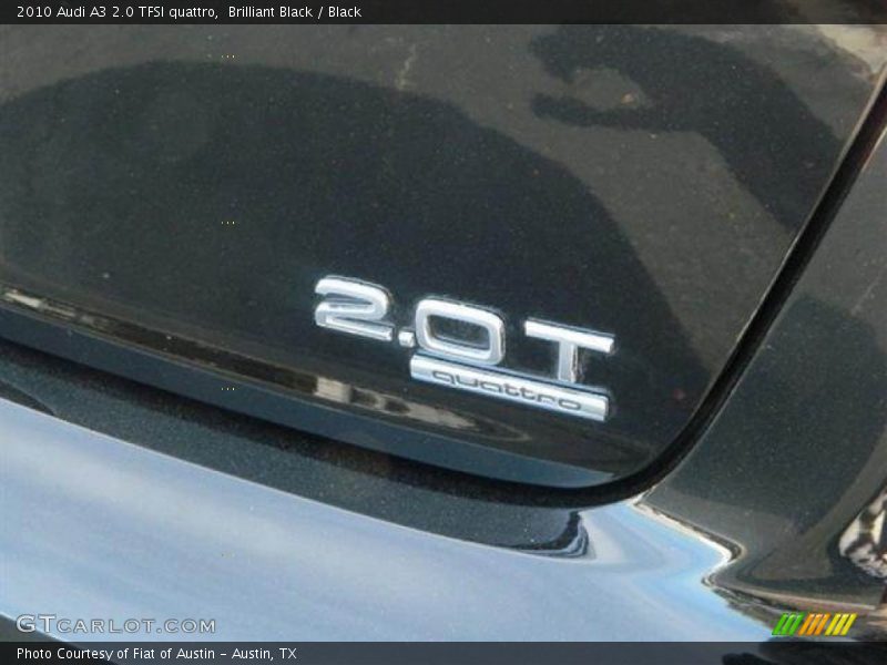 Brilliant Black / Black 2010 Audi A3 2.0 TFSI quattro