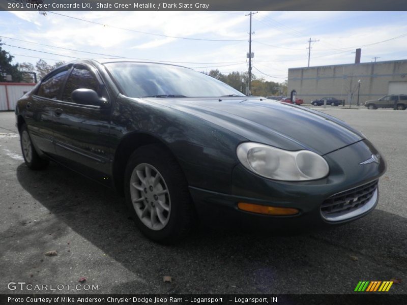 Shale Green Metallic / Dark Slate Gray 2001 Chrysler Concorde LXi