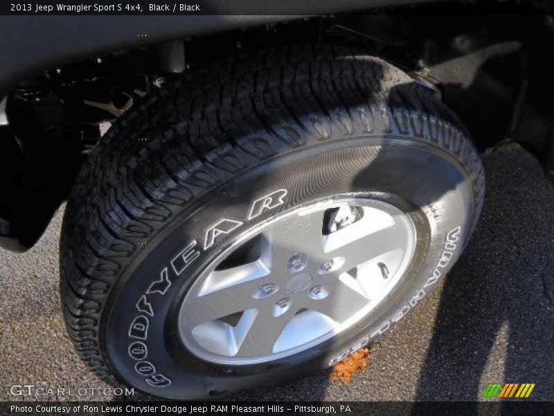 Black / Black 2013 Jeep Wrangler Sport S 4x4