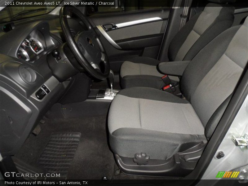 Ice Silver Metallic / Charcoal 2011 Chevrolet Aveo Aveo5 LT