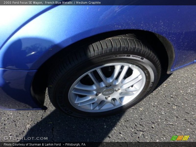 French Blue Metallic / Medium Graphite 2003 Ford Focus SE Wagon