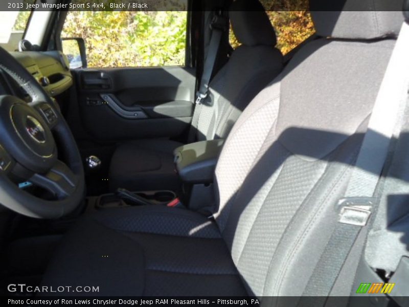 Black / Black 2013 Jeep Wrangler Sport S 4x4