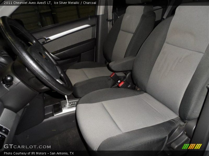 Ice Silver Metallic / Charcoal 2011 Chevrolet Aveo Aveo5 LT