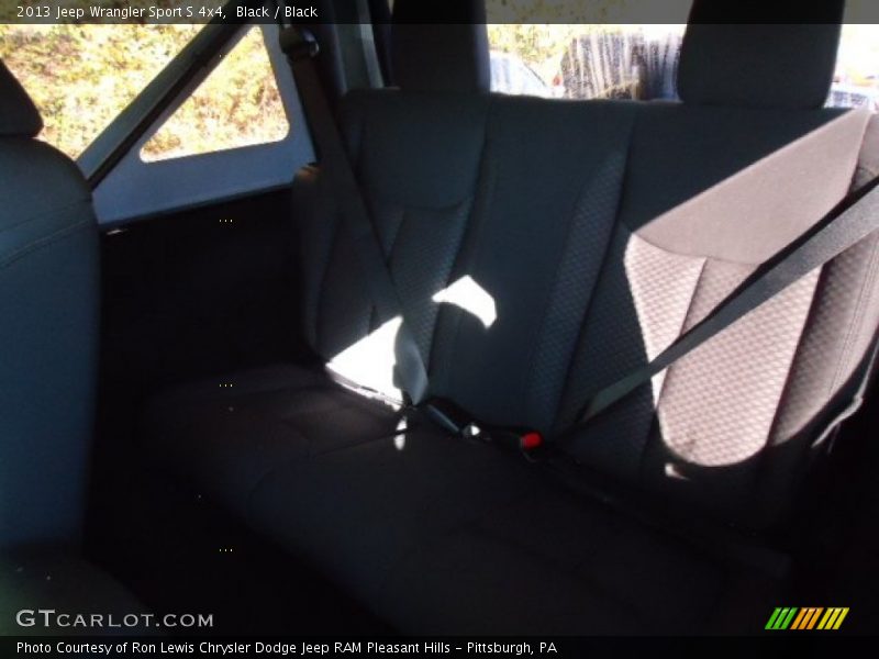 Black / Black 2013 Jeep Wrangler Sport S 4x4