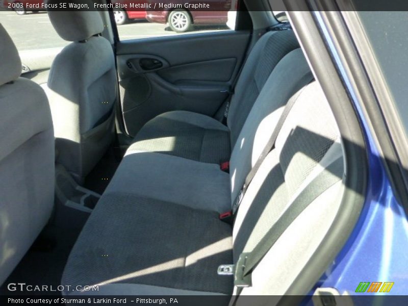 French Blue Metallic / Medium Graphite 2003 Ford Focus SE Wagon