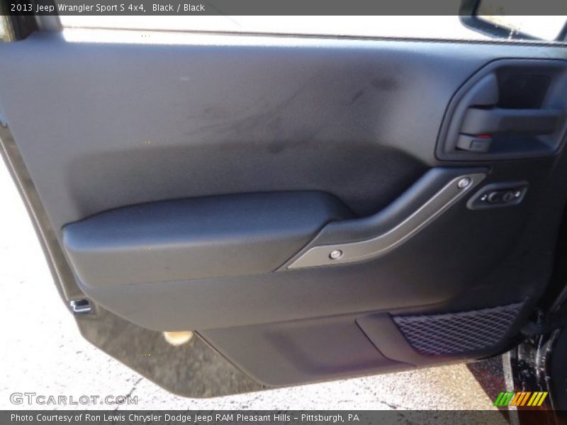 Black / Black 2013 Jeep Wrangler Sport S 4x4