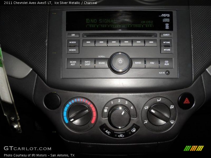 Ice Silver Metallic / Charcoal 2011 Chevrolet Aveo Aveo5 LT