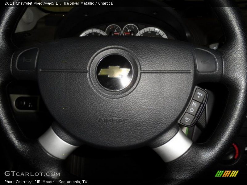 Ice Silver Metallic / Charcoal 2011 Chevrolet Aveo Aveo5 LT