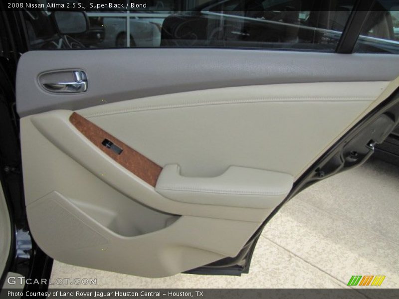 Super Black / Blond 2008 Nissan Altima 2.5 SL