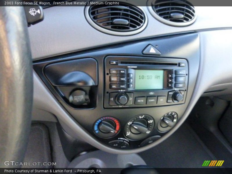 French Blue Metallic / Medium Graphite 2003 Ford Focus SE Wagon