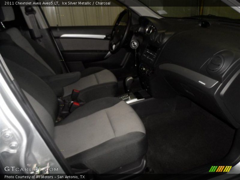 Ice Silver Metallic / Charcoal 2011 Chevrolet Aveo Aveo5 LT