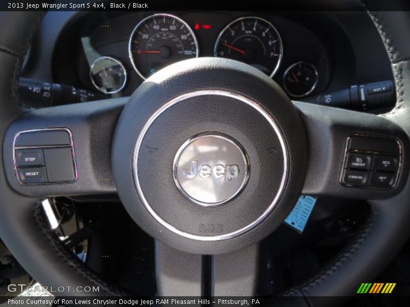 Black / Black 2013 Jeep Wrangler Sport S 4x4