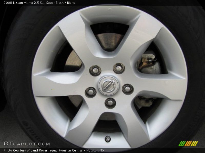 Super Black / Blond 2008 Nissan Altima 2.5 SL