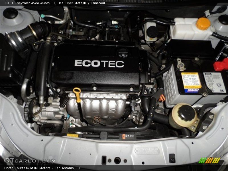 Ice Silver Metallic / Charcoal 2011 Chevrolet Aveo Aveo5 LT