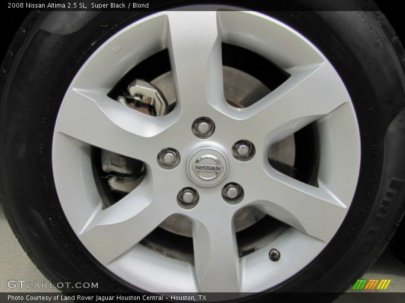Super Black / Blond 2008 Nissan Altima 2.5 SL