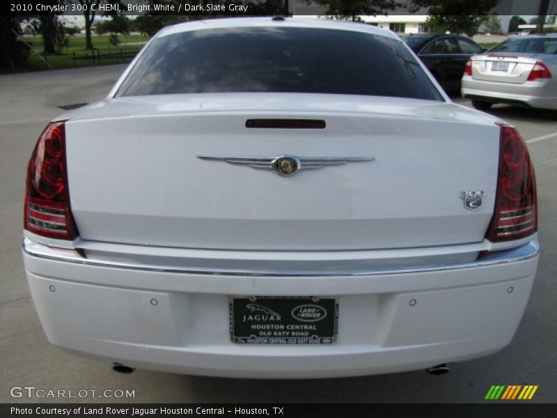 Bright White / Dark Slate Gray 2010 Chrysler 300 C HEMI