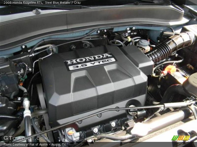 Steel Blue Metallic / Gray 2008 Honda Ridgeline RTL