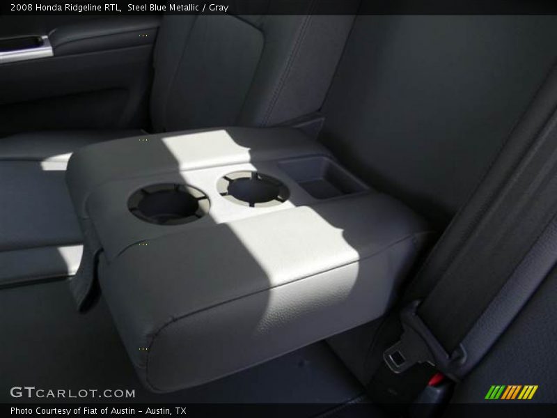 Steel Blue Metallic / Gray 2008 Honda Ridgeline RTL