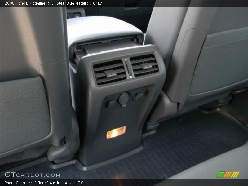 Steel Blue Metallic / Gray 2008 Honda Ridgeline RTL