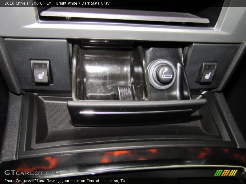 Bright White / Dark Slate Gray 2010 Chrysler 300 C HEMI