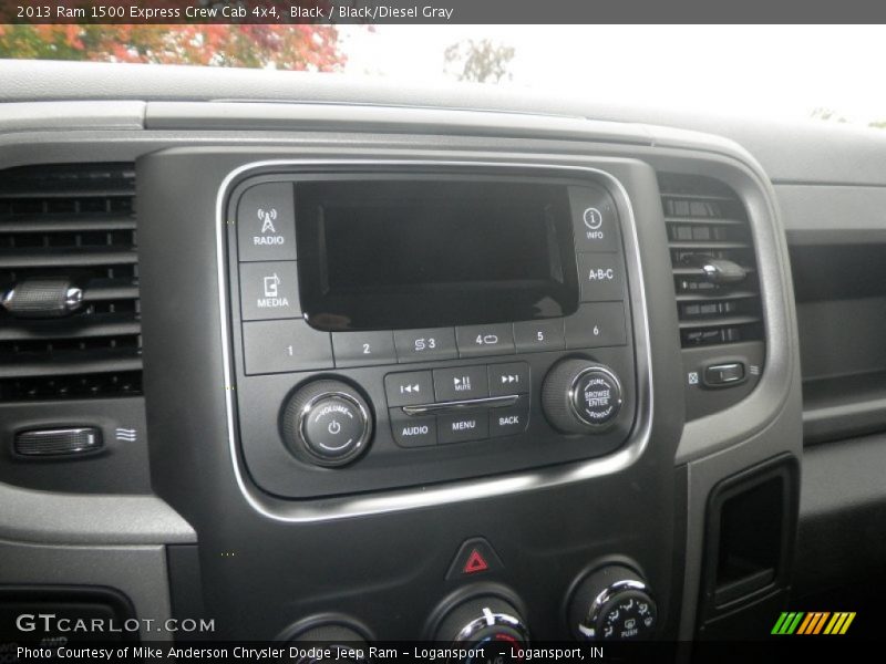 Black / Black/Diesel Gray 2013 Ram 1500 Express Crew Cab 4x4
