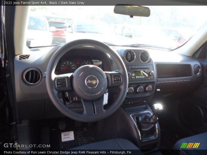 Black / Dark Slate Gray 2013 Jeep Patriot Sport 4x4