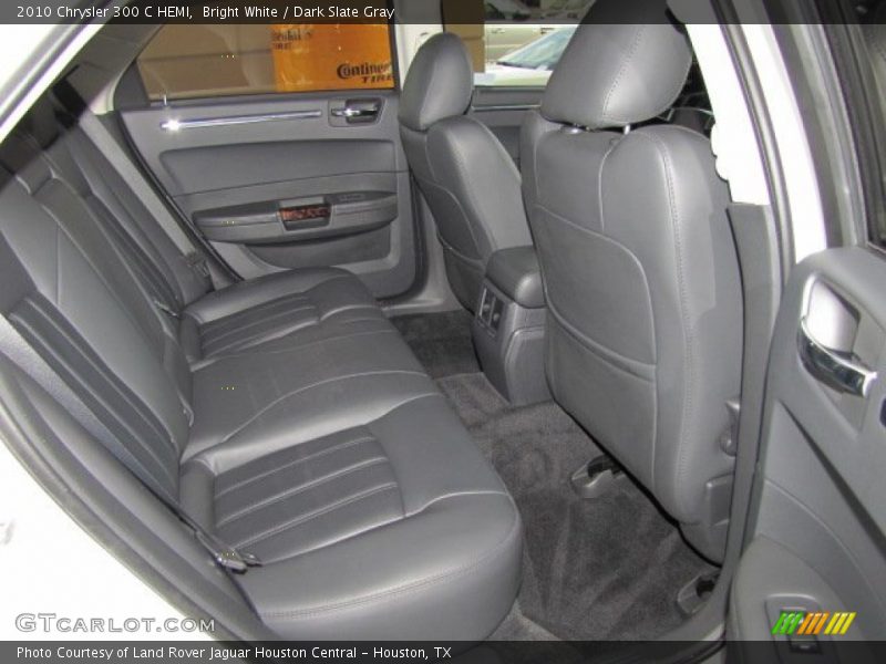 Bright White / Dark Slate Gray 2010 Chrysler 300 C HEMI