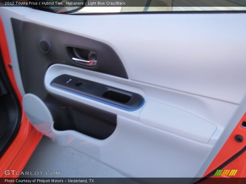 Door Panel of 2012 Prius c Hybrid Two