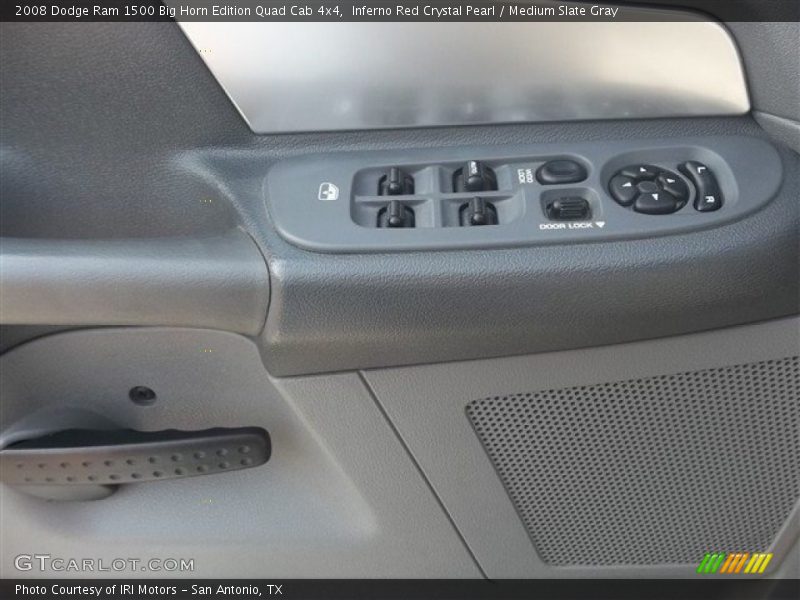 Inferno Red Crystal Pearl / Medium Slate Gray 2008 Dodge Ram 1500 Big Horn Edition Quad Cab 4x4