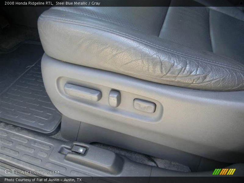 Steel Blue Metallic / Gray 2008 Honda Ridgeline RTL